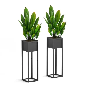 Blumenständer Metall 2er