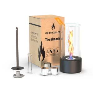Tischkamin Wendelflamme